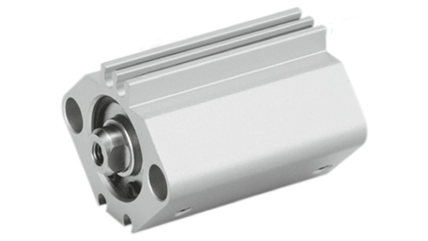 SMC Pneumatic Compact Cylinder - 20mm Bore, 10mm Stroke, CQ2 Series, Single Acting