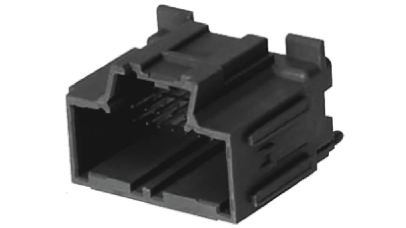 Connettore automotive Molex, Maschio, 10A, 8 vie, 2 file, Montaggio con foro passante