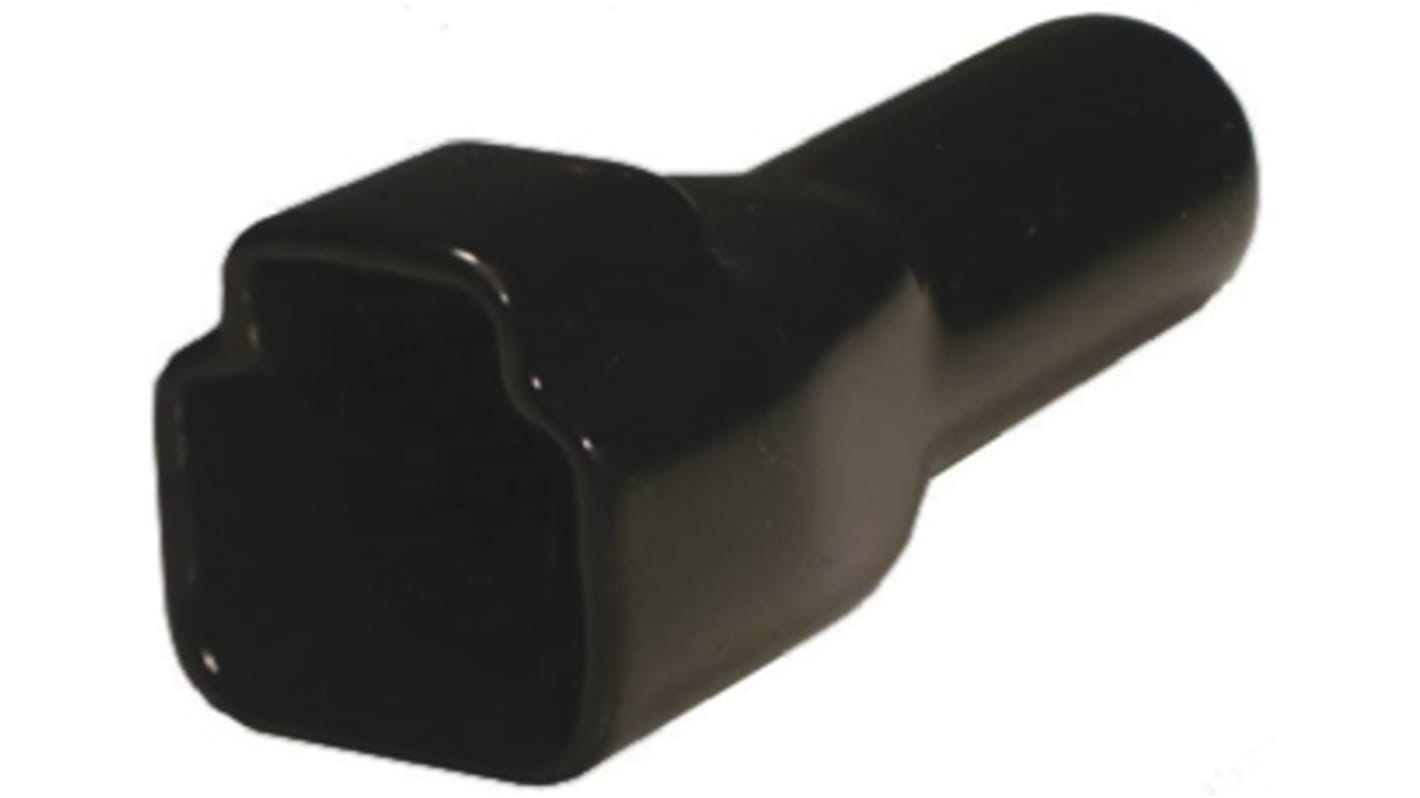 Deutsch 热缩套, 插头, -28.88°C至+100°C, 黑色, DT4S系列