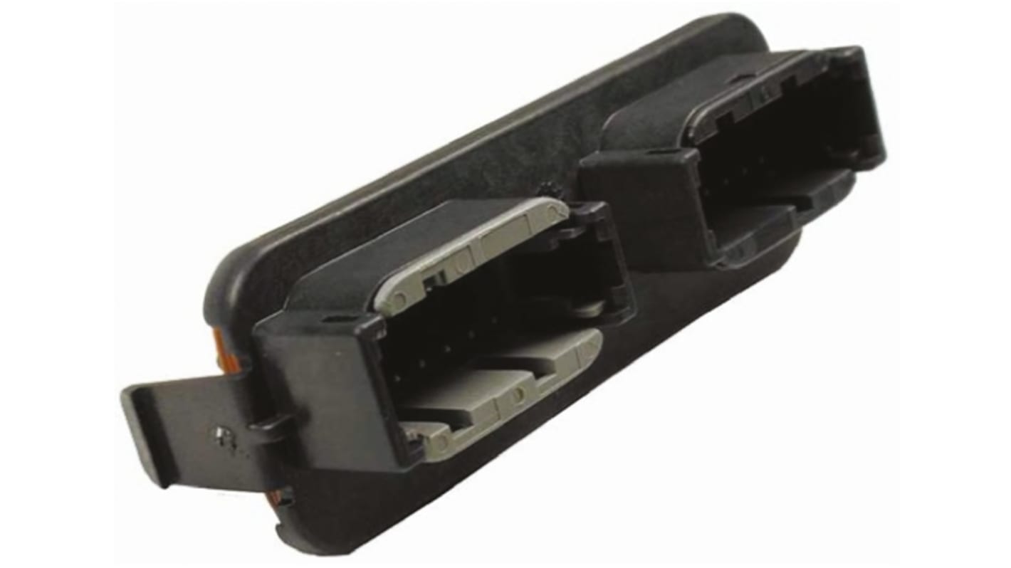 Deutsch, DTM Automotive Connector Panel Mount, Through Hole 24 Way, Solder Termination DTM1312PA12PBR008