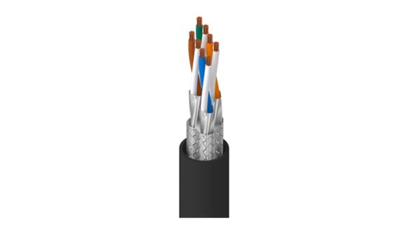 Kabel Ethernet Cat7 długość 305m Niezakończony Belden PUR l. żył: 7 średnica 6.8mm