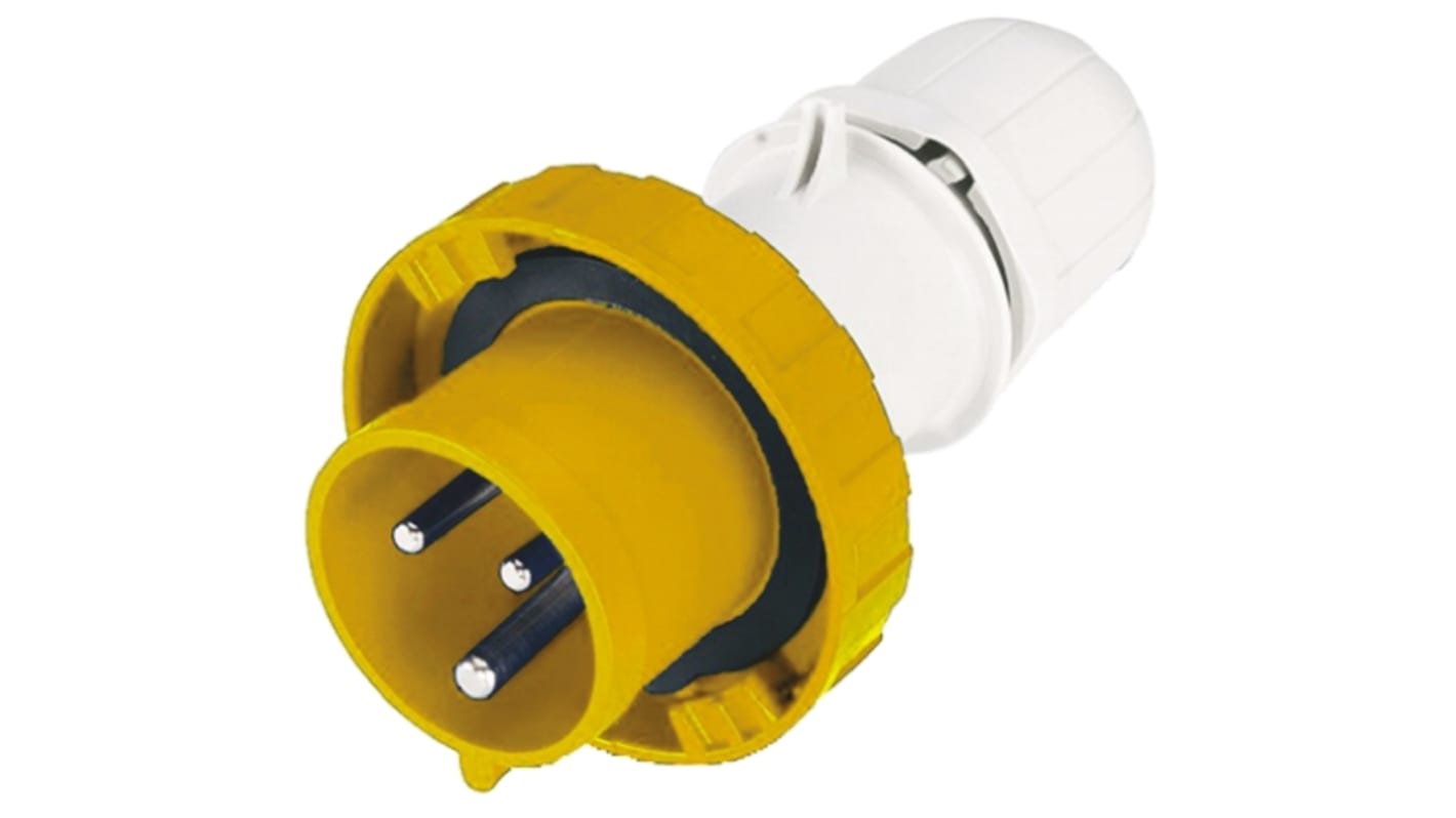Connettore di alimentazione industriale Scame Maschio, 2P + E, 125A, Montaggio su cavo