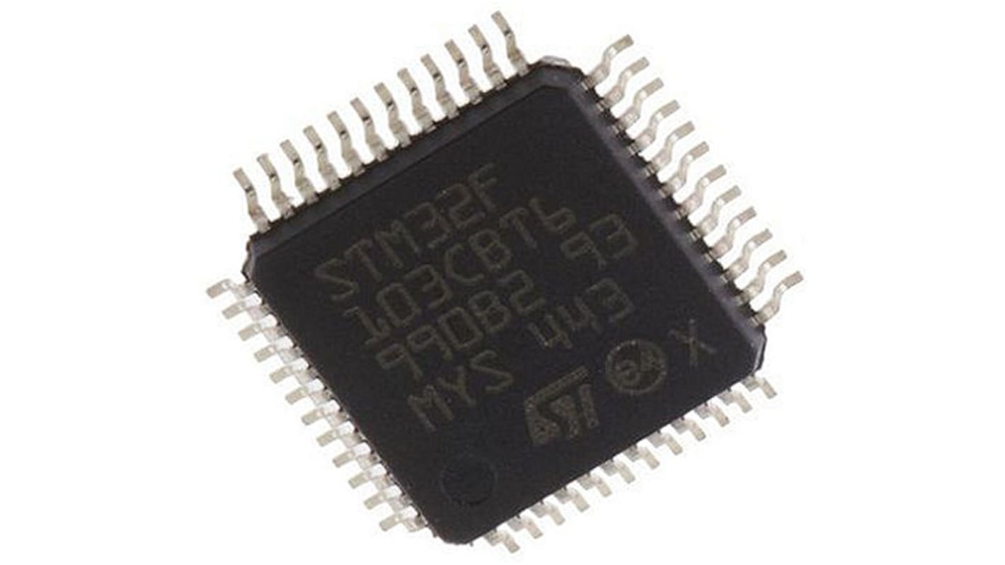 STMicroelectronics, 8bit STM8, STM8S Microcontroller, 24MHz, 2.048 kB, 32 kB Flash, 48-Pin LQFP