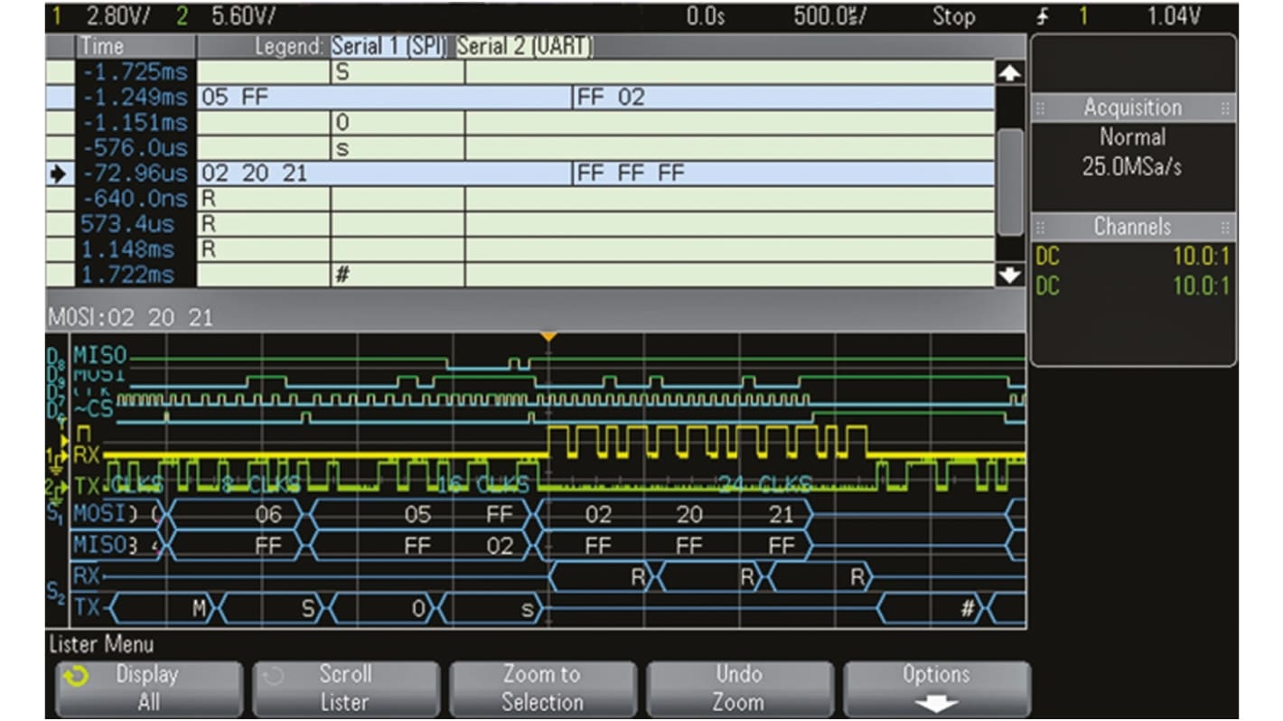 Keysight Technologies DSOX3COMP RS232/UART Triggering & Decode Oscilloscope Module for Use with InfiniiVision 3000 X