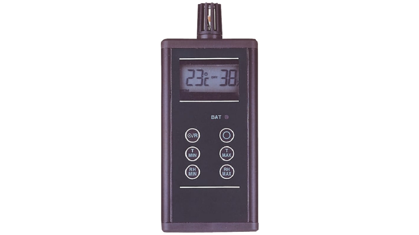 Termoigrometro Palmare RS PRO, +50°C max., 95%RH max.