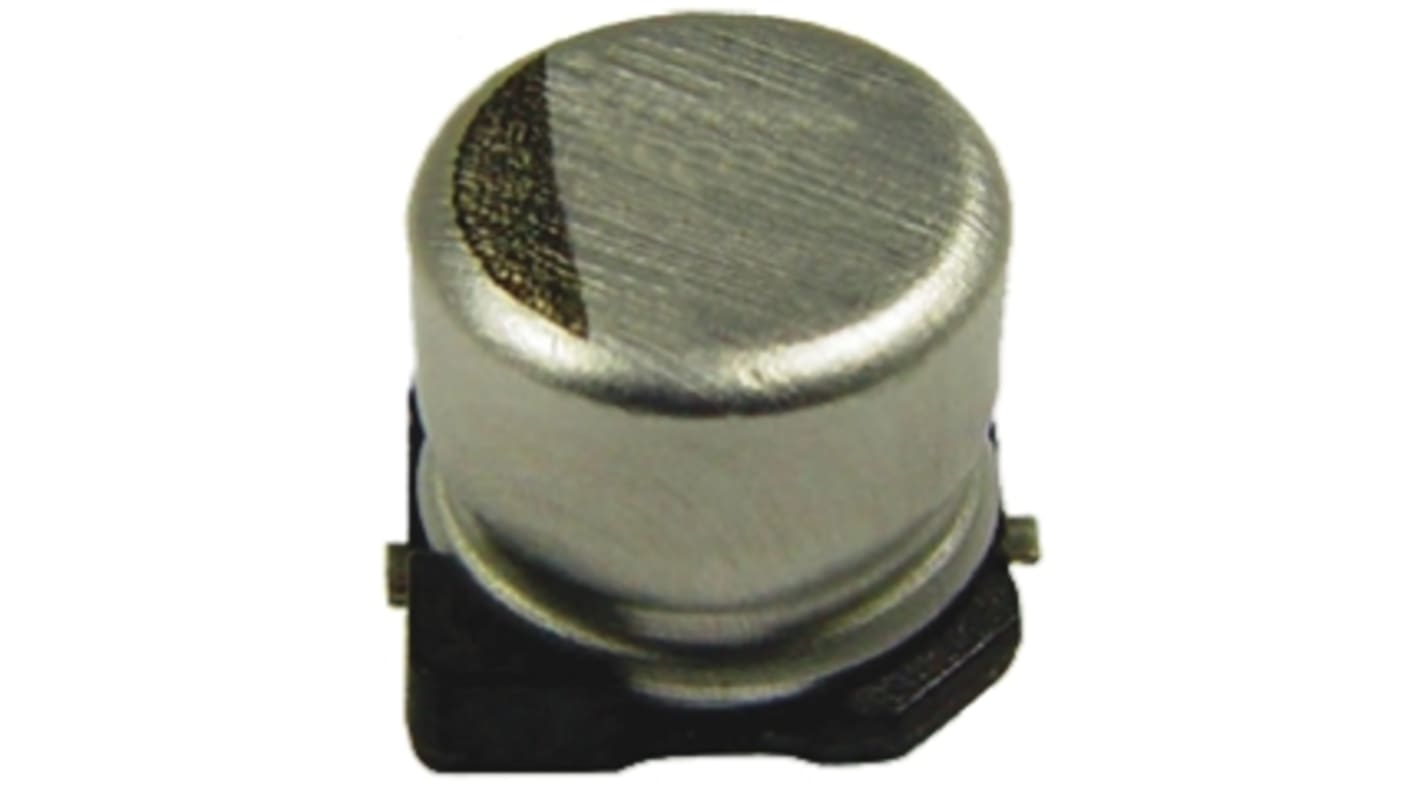 NIC Components 贴片铝电解电容, 4.7μF, 400V 直流, 10 (Dia.) x 10.8mm, 最高+105°C, NACV系列