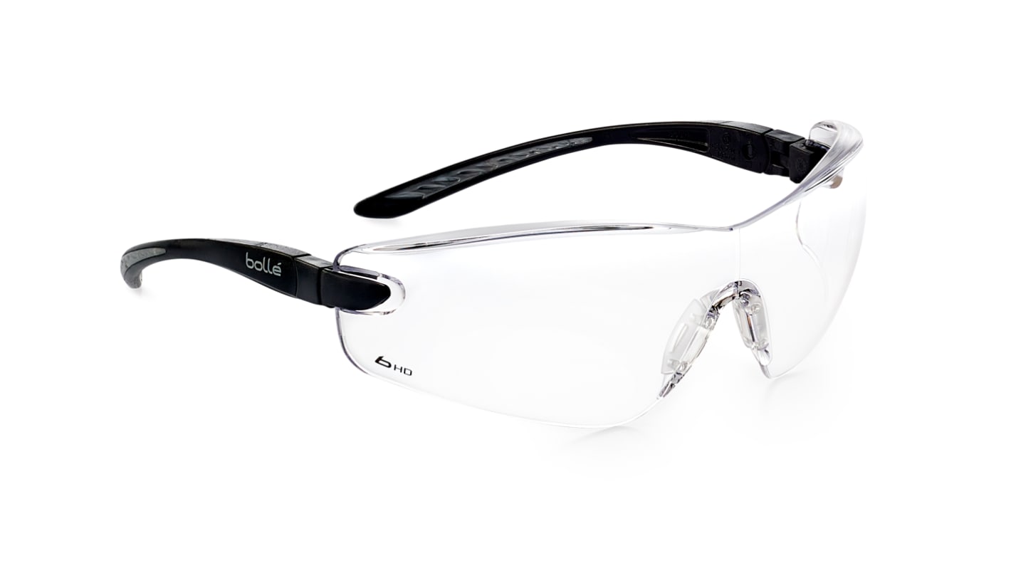 Bolle COBRA UV Safety Glasses, Clear PC Lens, Vented