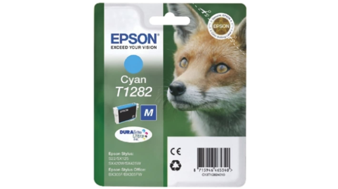 Epson T1282 Druckerpatrone für Epson Patrone Cyan 1 Stk./Pack