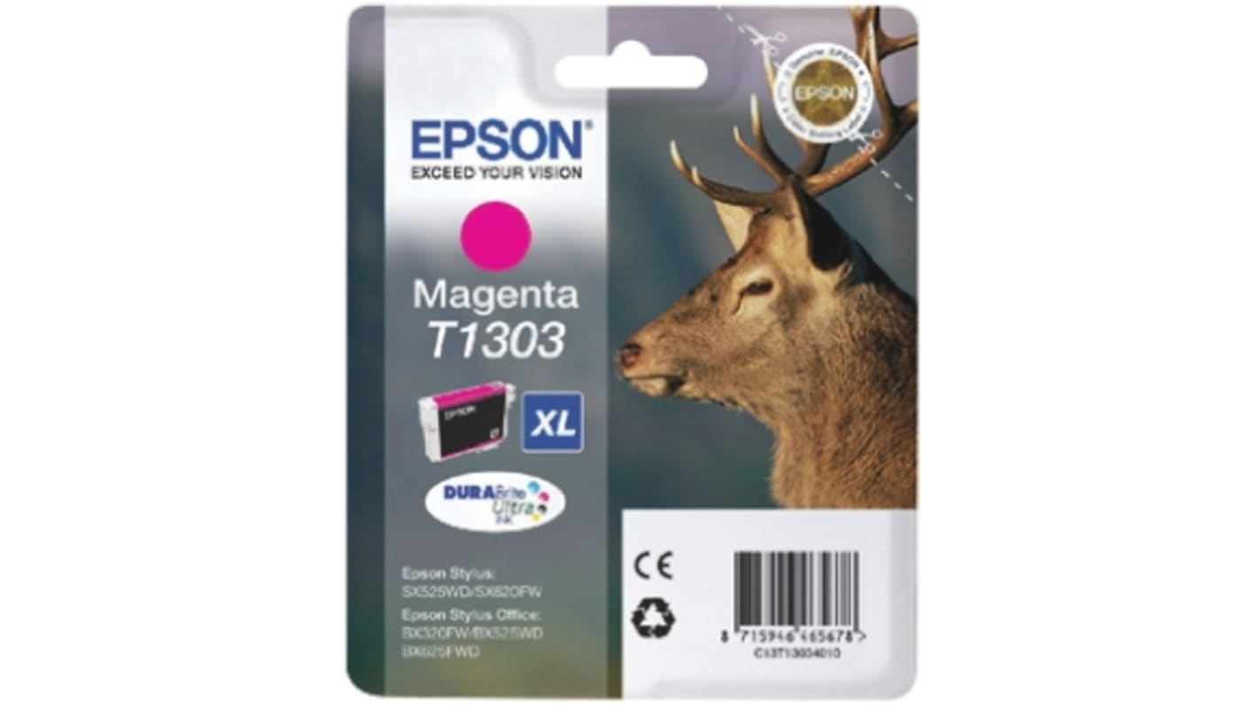 Epson T1303 Magenta Ink Cartridge