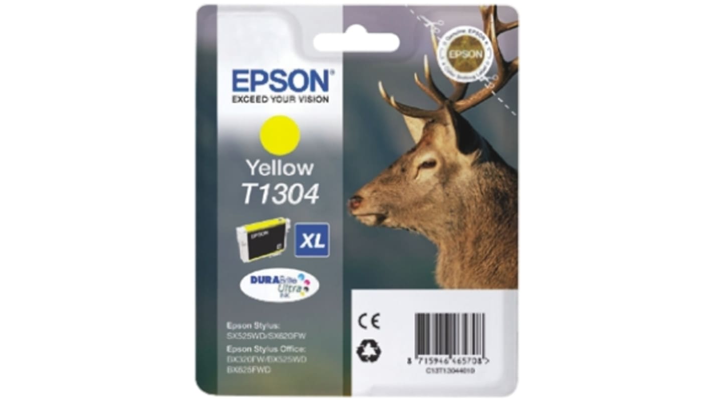 Epson T1304 Yellow Ink Cartridge