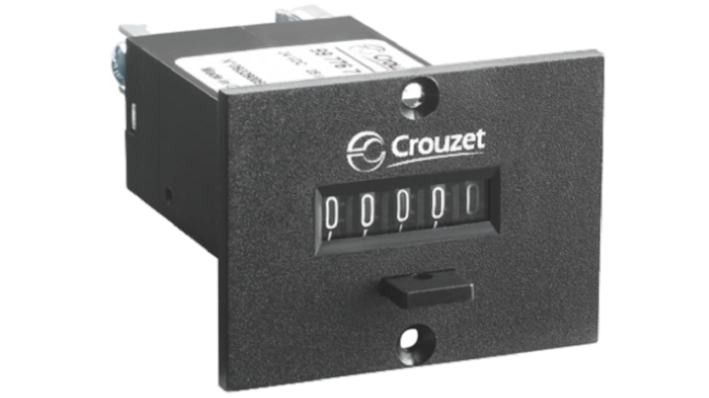 Rs-Online Contatore Crouzet Ore display Meccanico 5 cifre 24 V c.c