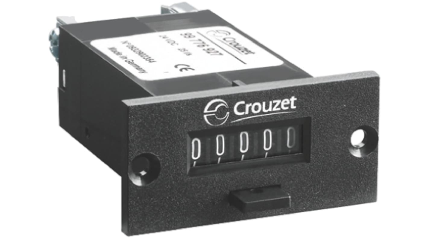 Rs-Online Contatore Crouzet Impulsi display Meccanico 5 cifre 24 V c.c