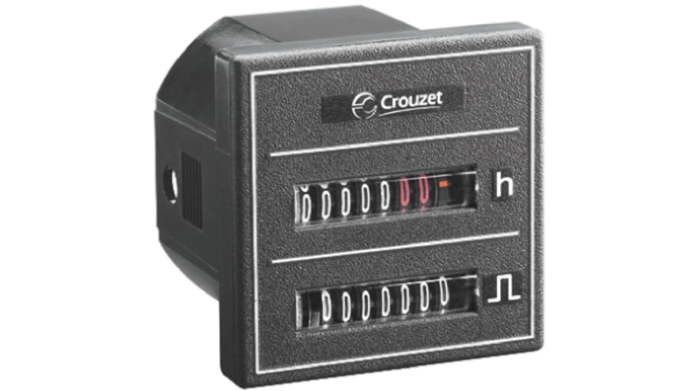 Crouzet CMM48 Counter, 7 Digit Mechanical, 264 V ac