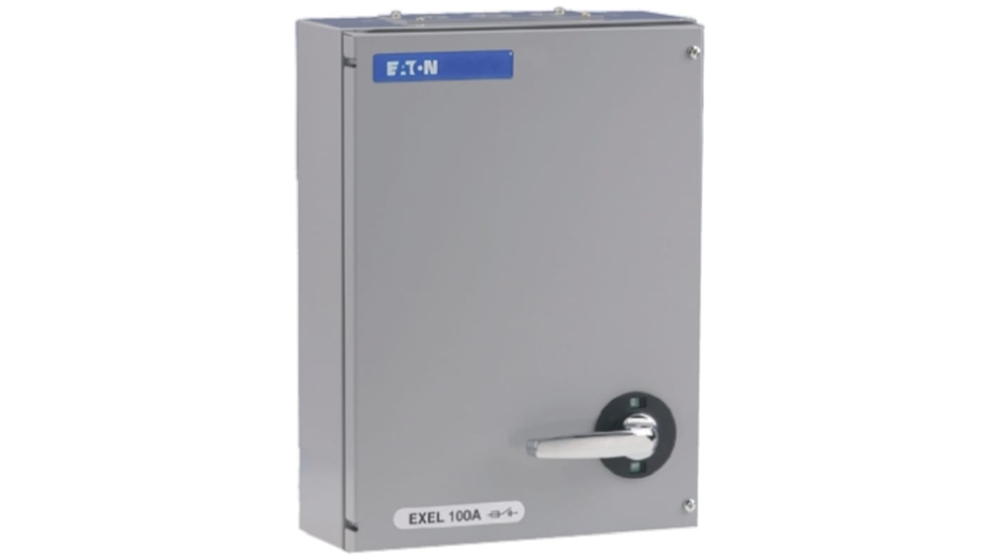 Eaton 熔断器式隔离开关, 2极, 最大63A, 1相, SB4熔断器
