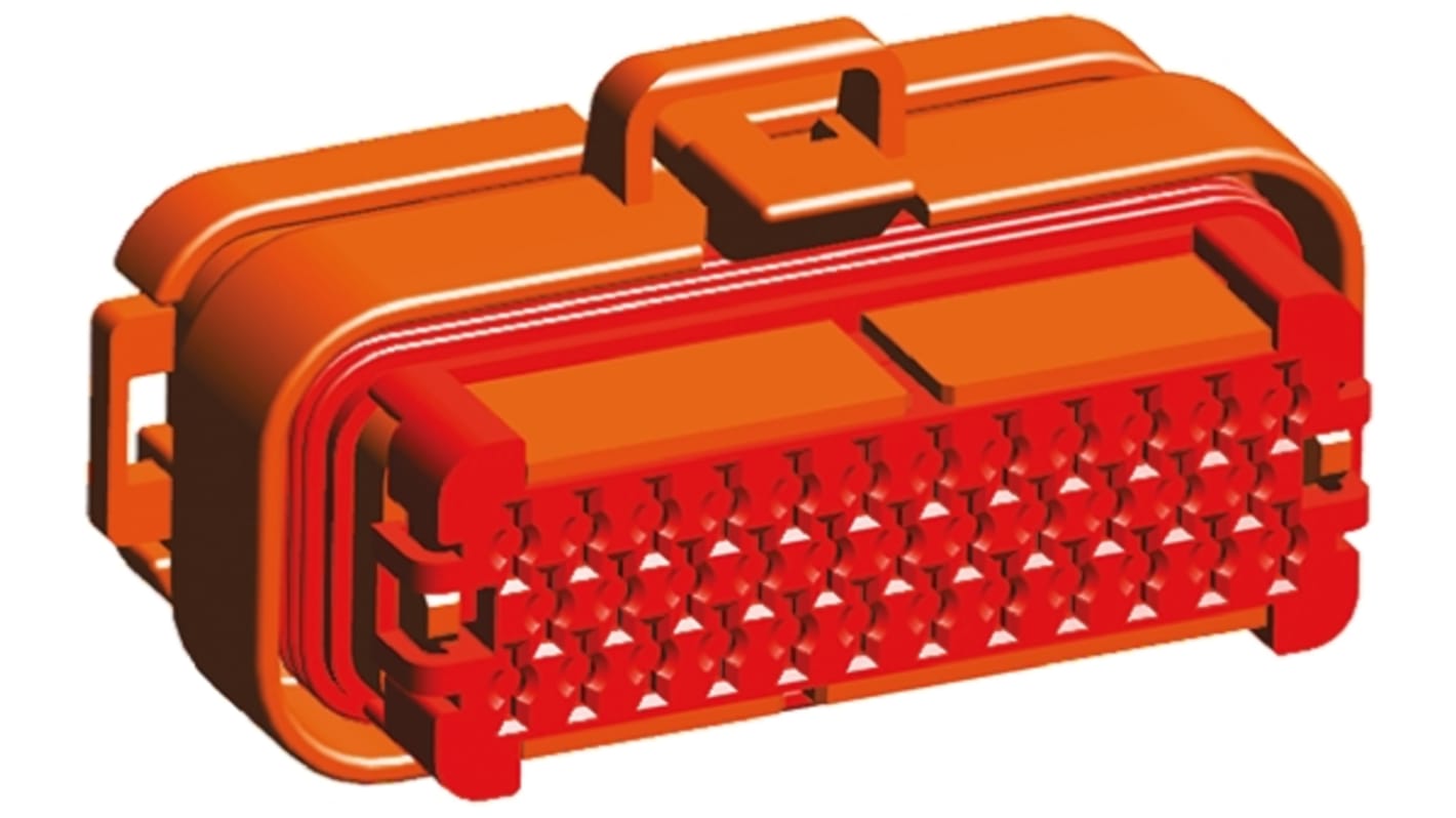 TE Connectivity, AMPSEAL Automotive Connector Plug Orange Cable Mount 35 Way 776164-6