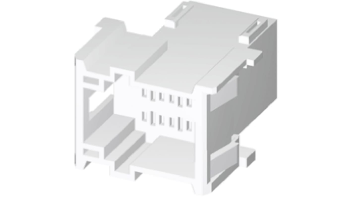 Conector de automoción TE Connectivity Timer Macho de 9 vías en 3 filas