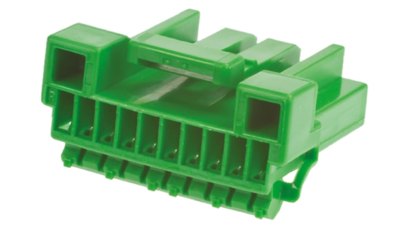 JAE, IL-AG5 Automotive Connector Socket Yellow Cable Mount 10 Way IL-AG5-10S-S3C1