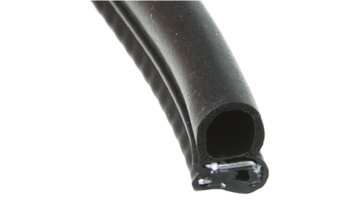 RS PRO Black EPDM  Edging Strip, 20m