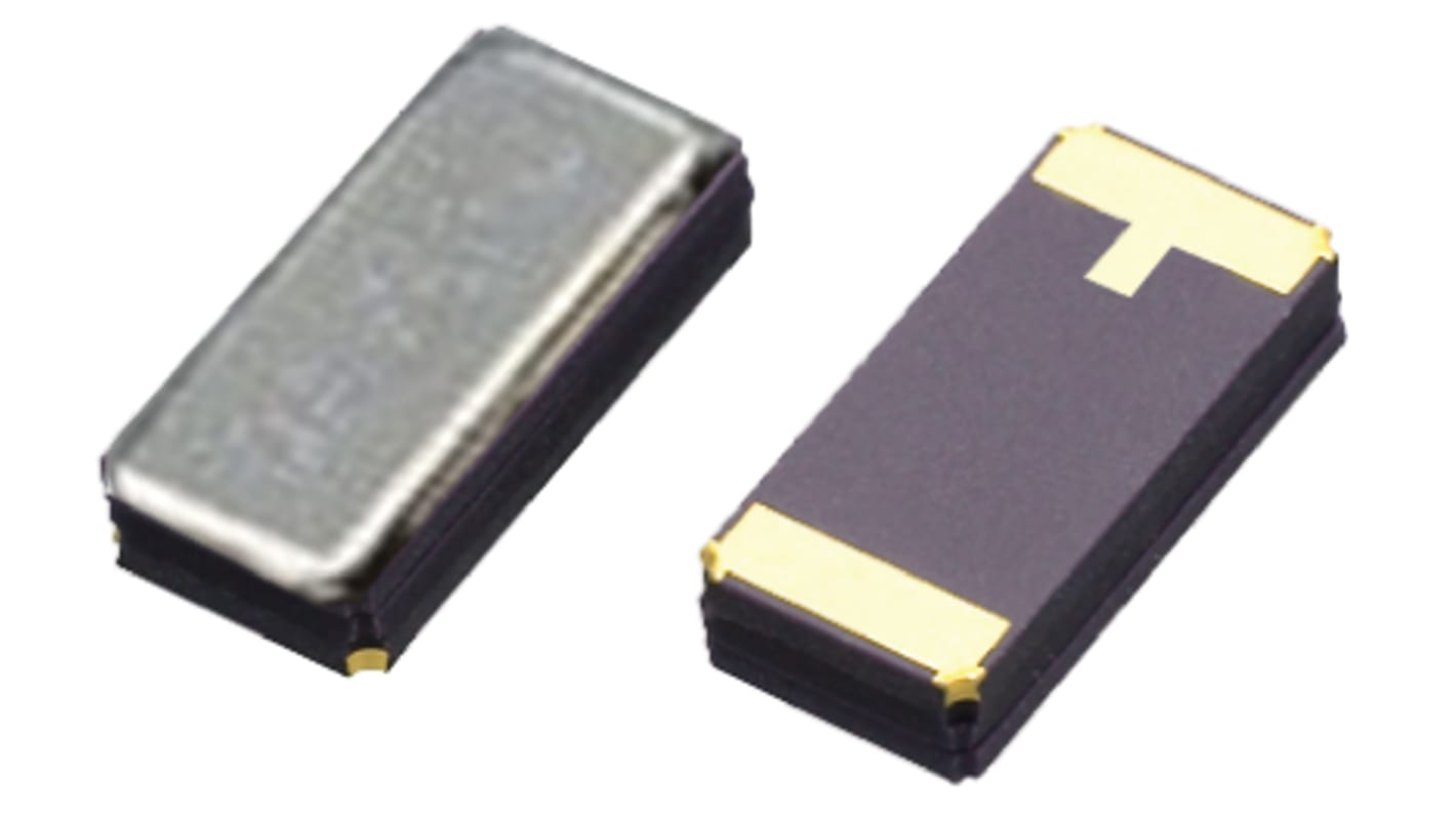 Euroquartz 32.768kHz Quarz, Oberflächenmontage, ±20ppm, 9pF, B. 1.9mm, H. 0.8mm, L. 4.8mm, SMD, 2-Pin