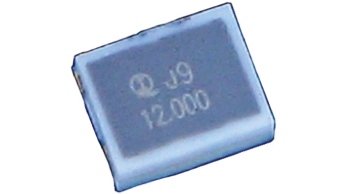 Interquip 12MHz Crystal ±30ppm SMD 4-Pin 3.2 x 2.5 x 1.1mm