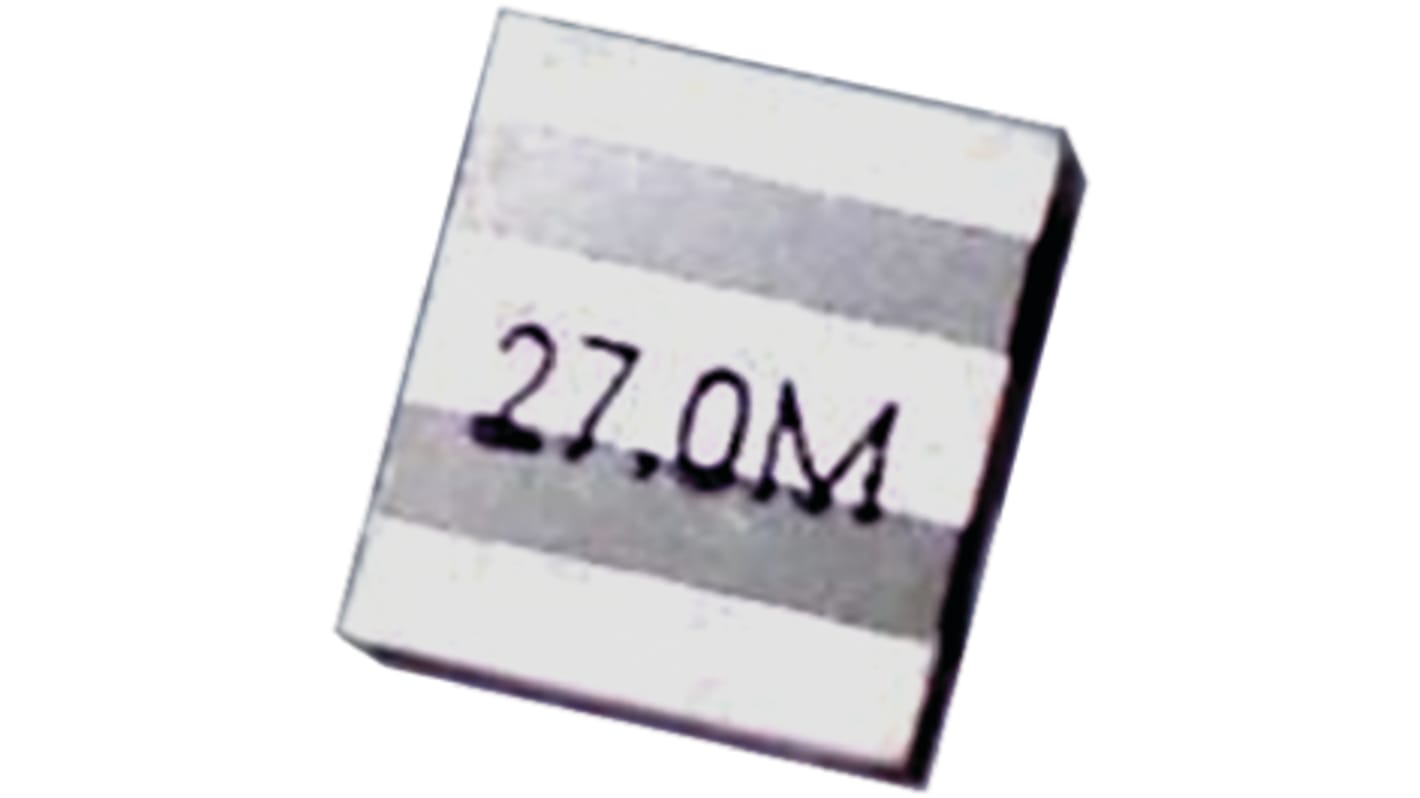 ZTTCS13.56MXF, Ceramic Resonator, 13.56MHz, 3-Pin SMD, 4.7 x 4.1 x 1.5mm