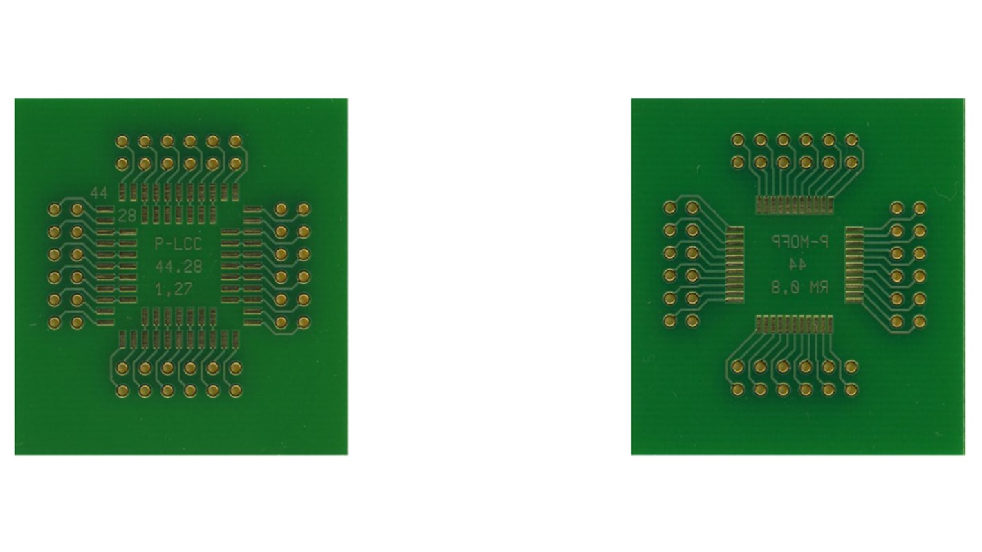 RE460-06, Dobbeltsidet Udvidelseskort Multi Adapter Board FR4, 40.64 x 38.10 x 1.5mm