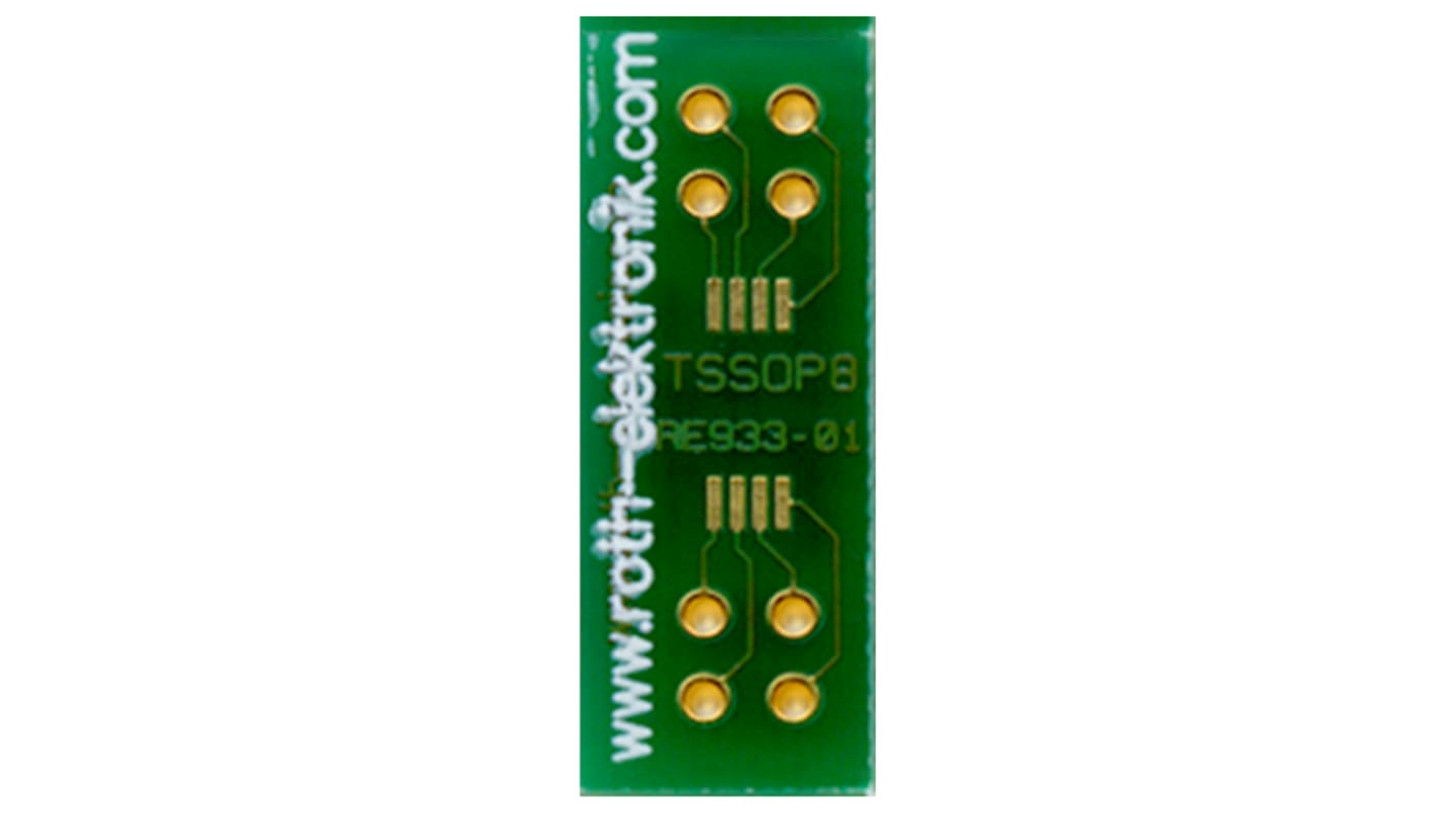 Roth Elektronik Multi-Adapter-Platine FR4 Epoxid Glasfaser-Laminat 35μm 2-seitig 23.5 x 8.89 x 1.5mm TSSOP