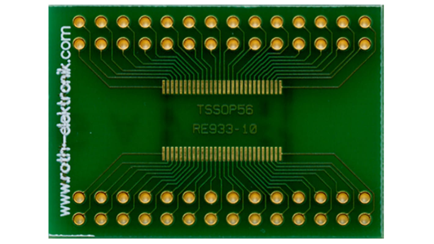 RE933-10, Dobbeltsidet Udvidelseskort Multi Adapter Board FR4, 39.05 x 27.31 x 1.5mm