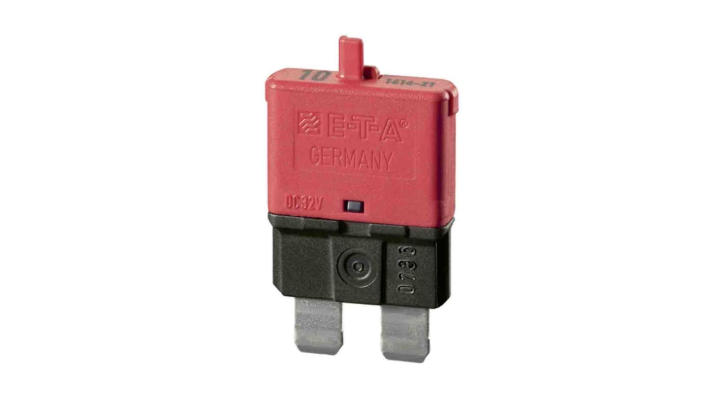 Interruttore termico ETA 1616, 1 polo poli, 10A, 32V