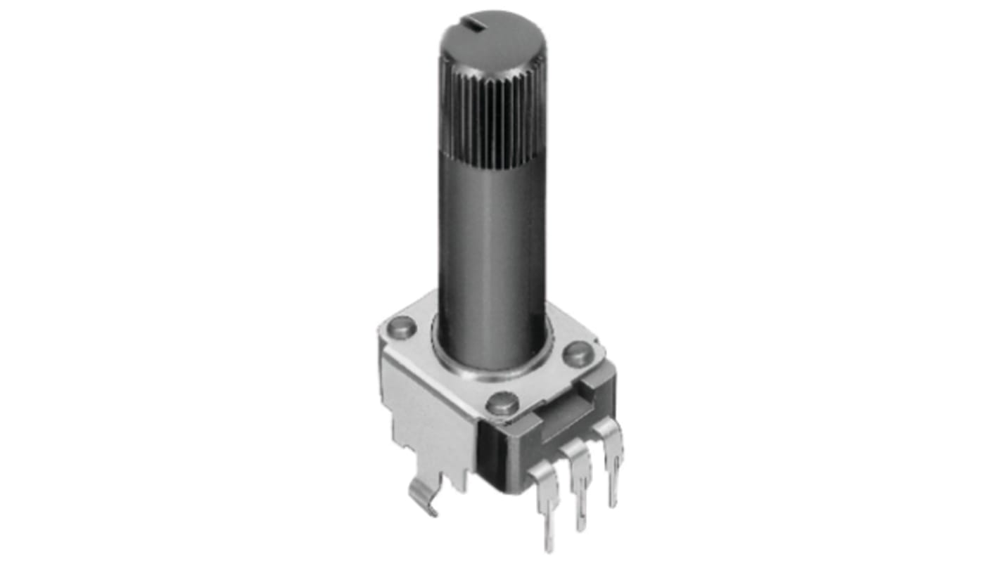 Alps Alpine RK09K 10kΩ Rotary Potentiometer Through Hole, RK09K1130A70