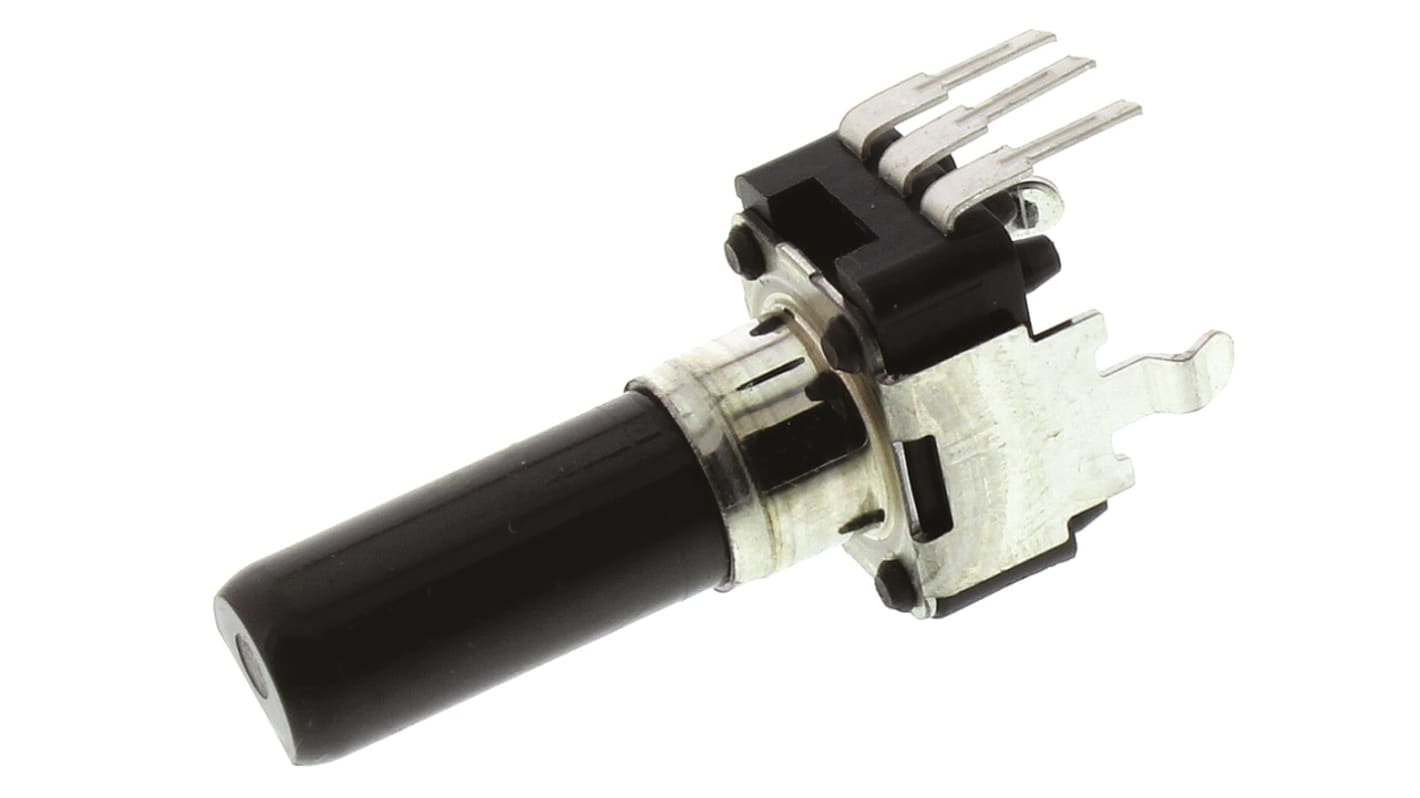 Alps Alpine RK09D 50kΩ Rotary Potentiometer 1-Gang Through Hole, RK09D1130A1L
