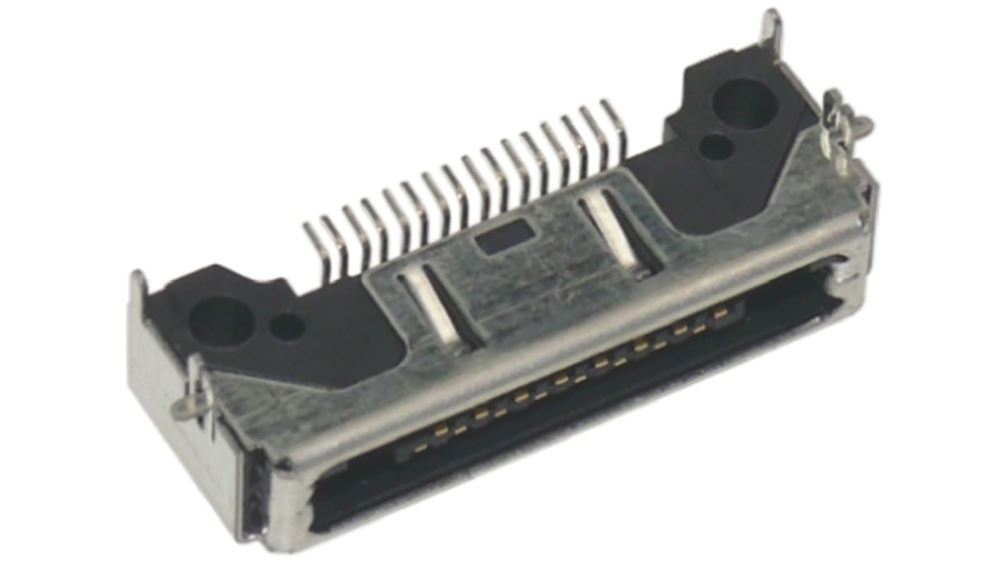 Gniazdo PCB 16 -pinowe raster: 0.8mm Kąt Proste