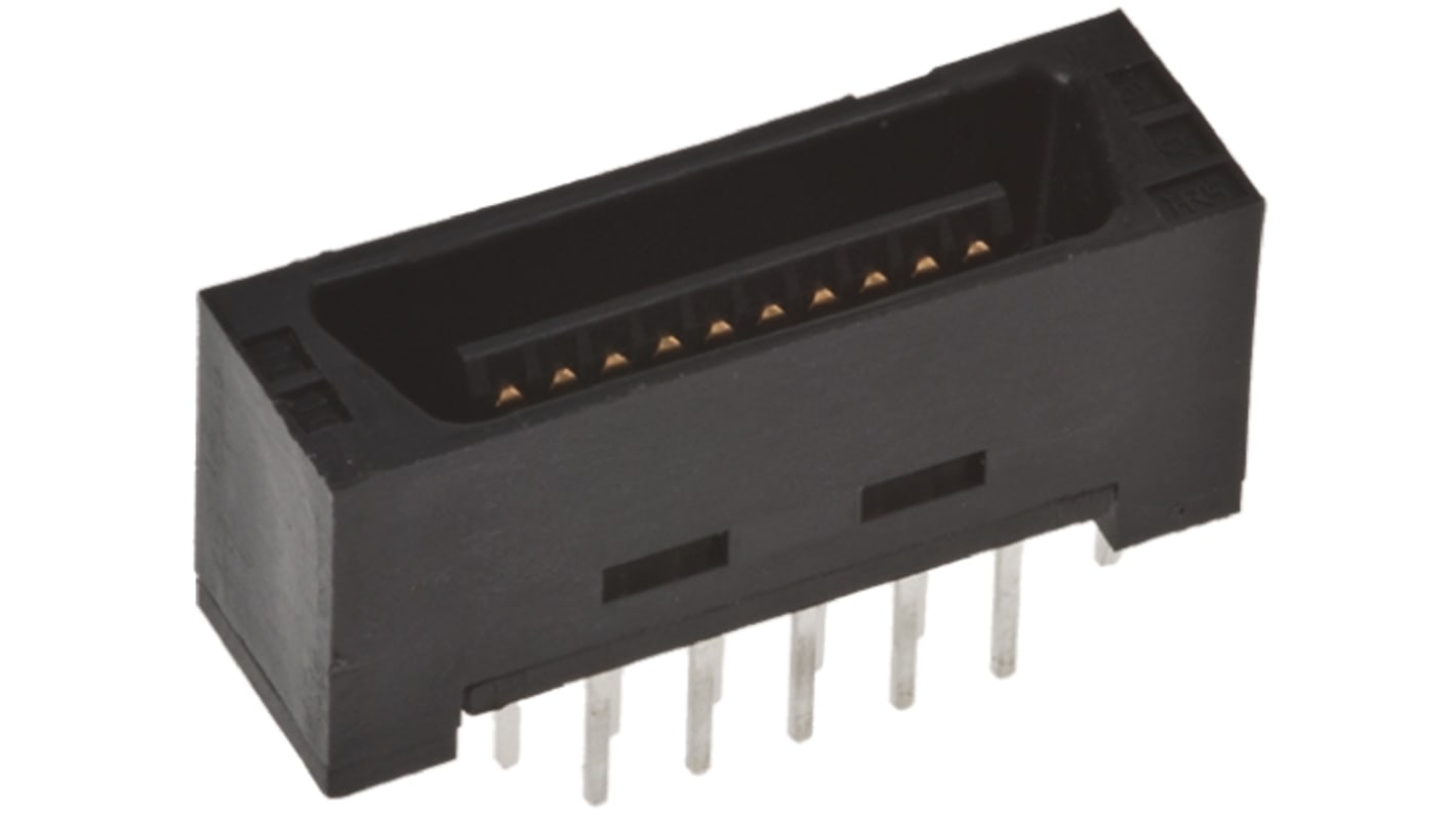 Wtyk PCB 68-pinowe raster: 1.27mm 2-rzędowe Hirose Przepust 500mA 125 V ac