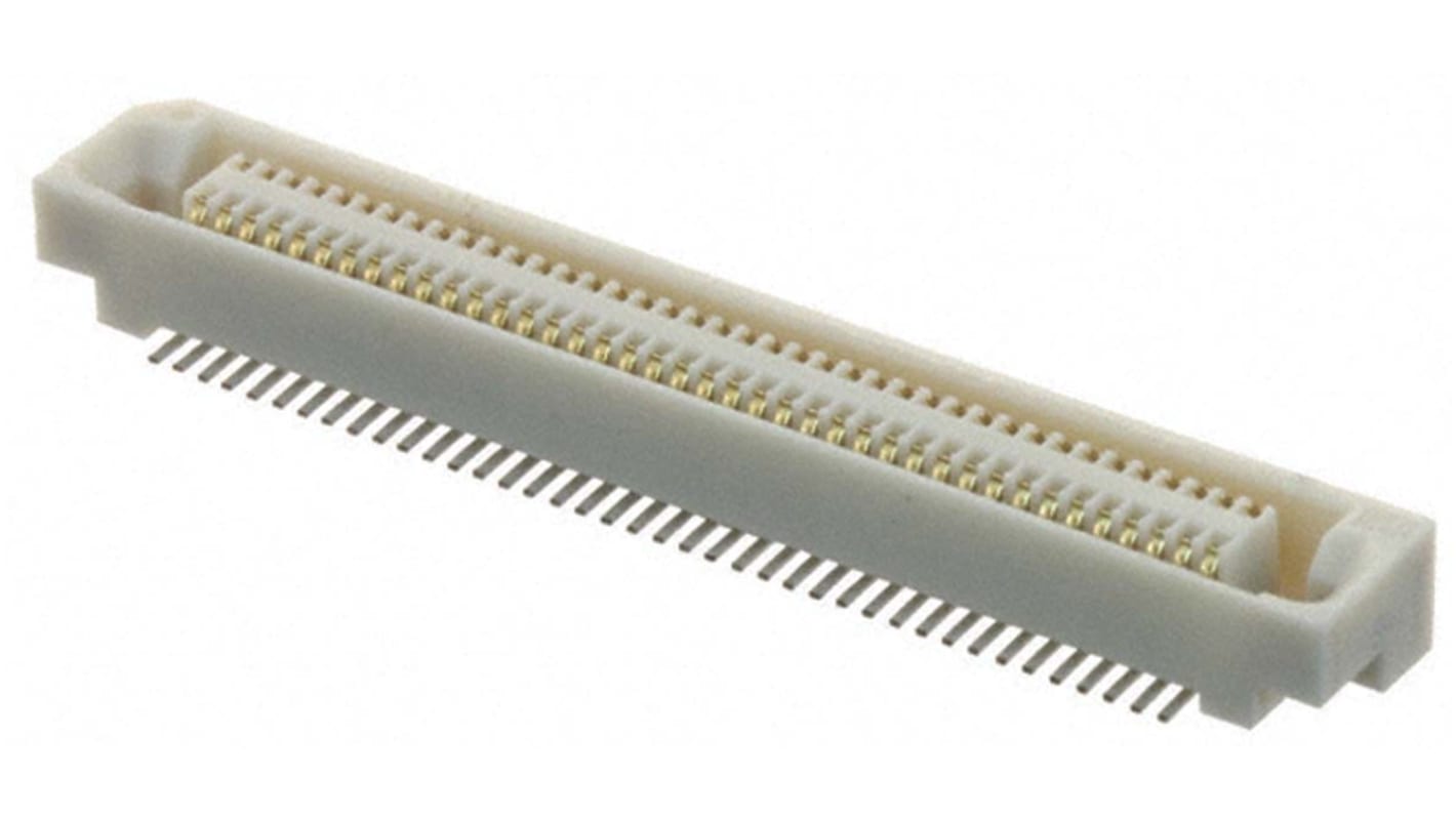 Gniazdo PCB 80 -pinowe 2 -rzędowe raster: 0.8mm typu płytka – płytka Proste SMD