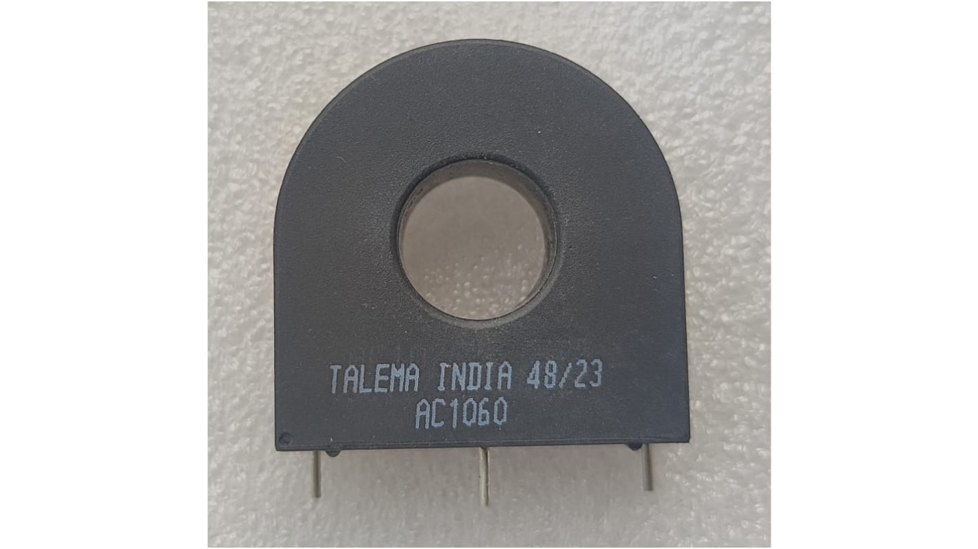 Nuvotem Talema AC-1 変流器, 60A, 60:1, 基板取り付け