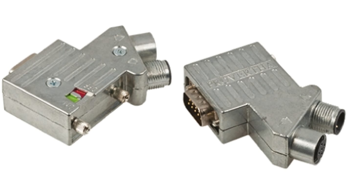 Connettore D-Sub Telegartner, Maschio, 9 vie, terminazione Morsetti a vite