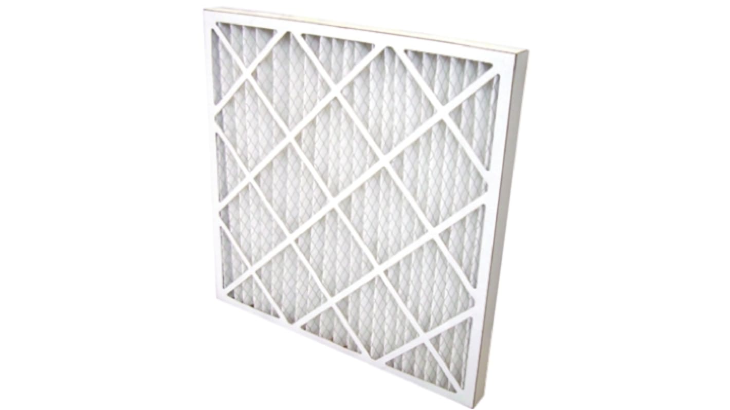 Filtro para sistema de climatización RS PRO tipo Panel plisado, grado G4, caudal máx. 2217m³/h, dim. 495 x 622 x 45mm