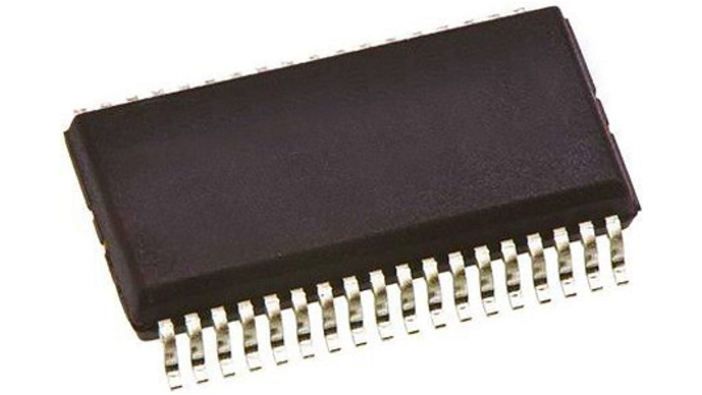 Maxim Integrated MAX6956AAX+ SSOP Display Driver, 28 Segment, 36 Pin, 2.5 → 5.5V