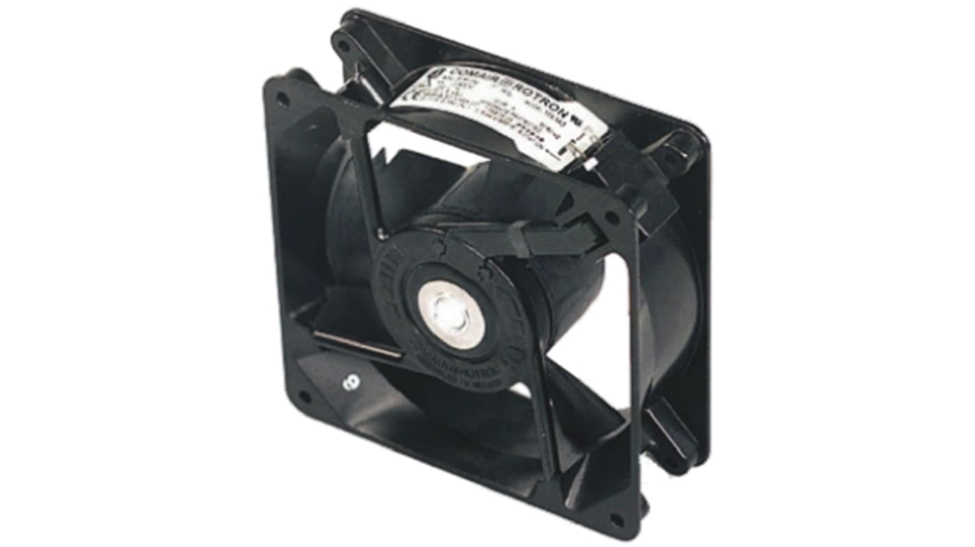 COMAIR ROTRON Muffin Series Axial Fan, 230 V ac, AC Operation, 178.5m³/h, 16W, 90mA Max, 120 x 120 x 38mm