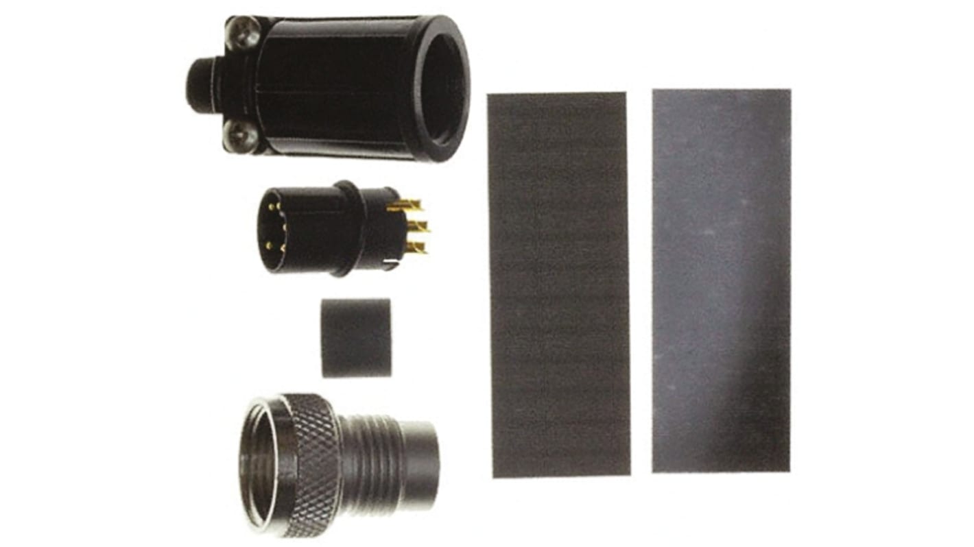 Switchcraft Connector, 5 Contacts, Cable Mount, Plug, Male, IP66, IP68, MINI-CON-X Series