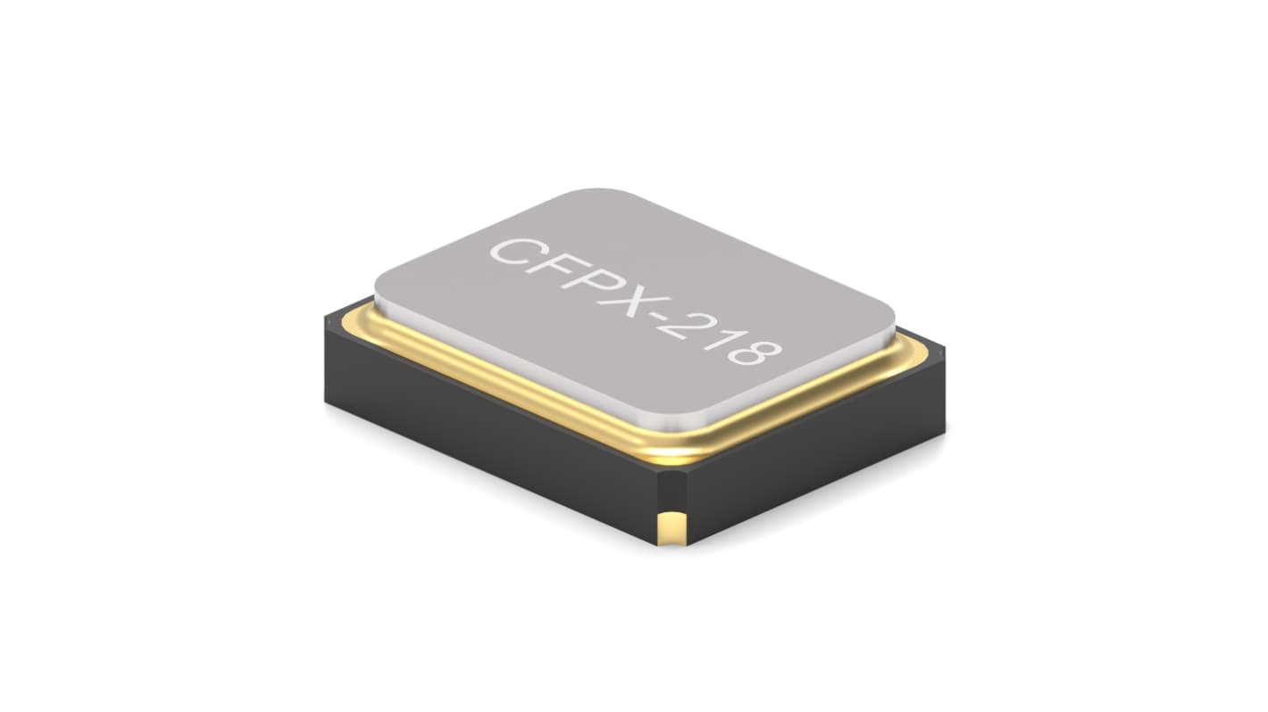 IQD 24.576MHz Crystal ±30ppm SMD 4-Pin 2.5 x 2 x 0.6mm