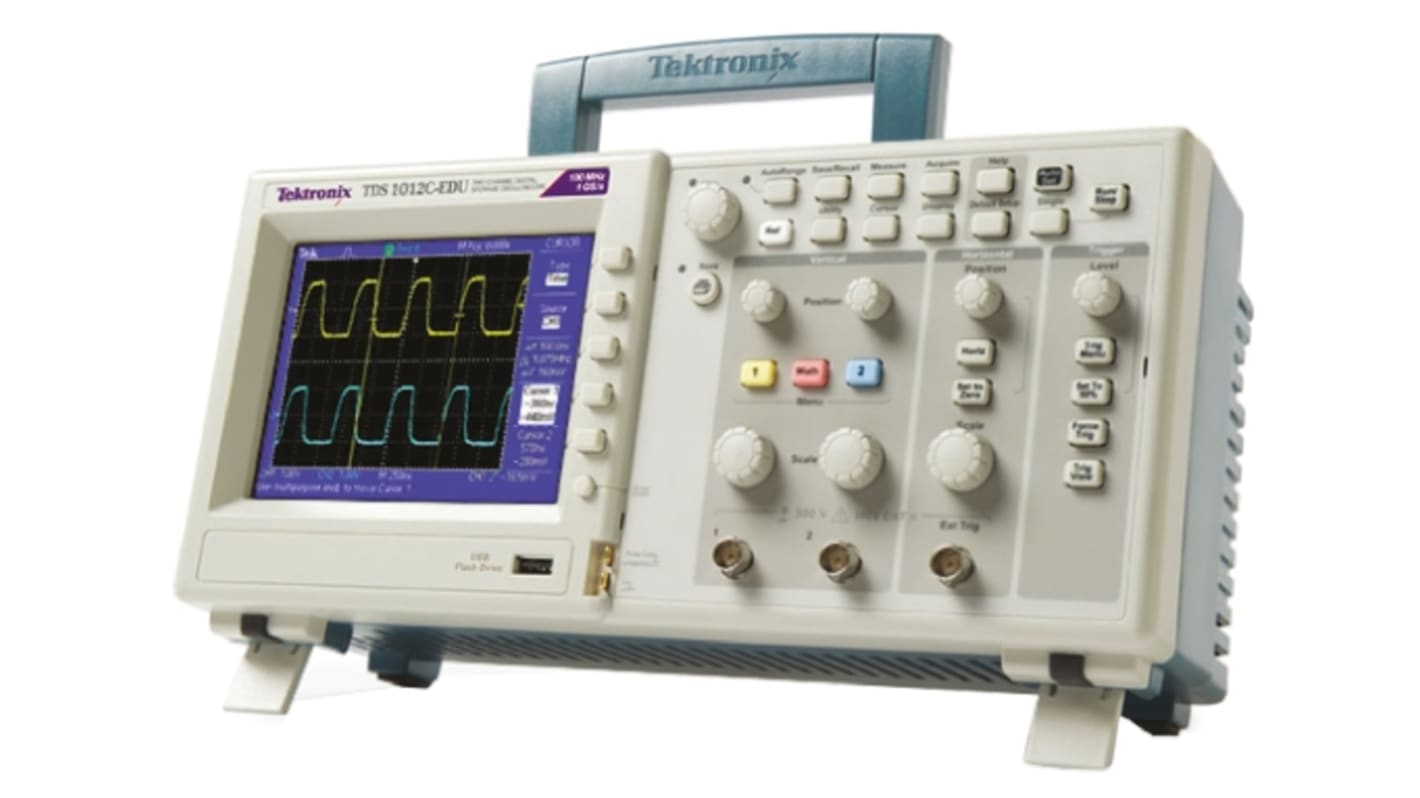 Oscilloscopio Da banco Tektronix TDS1001C-EDU, 2 ch. analogici, 40MHz, Cert. LAT