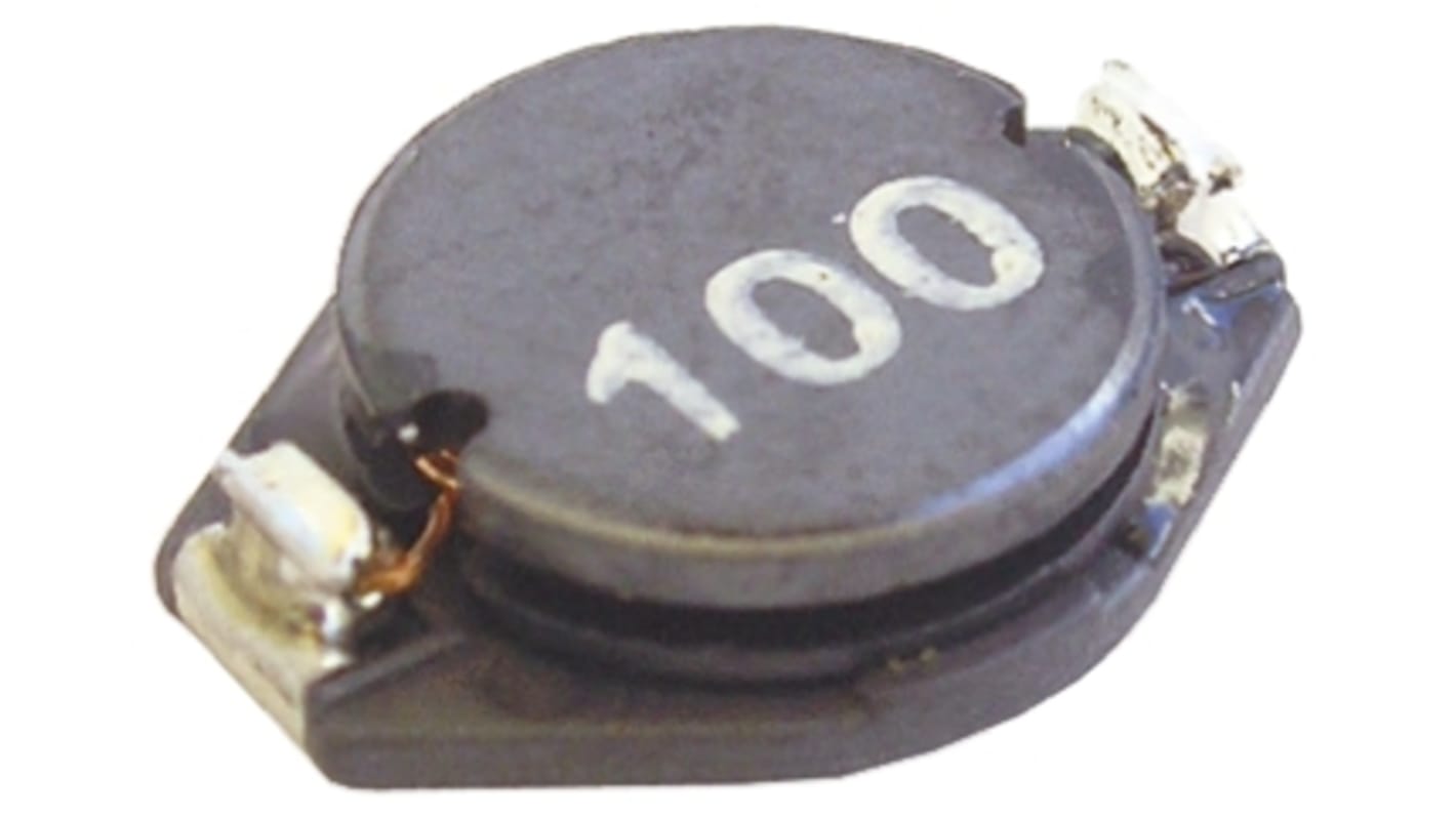 Bourns, PM3308, 3308 Wire-wound SMD Inductor with a Ferrite Core, 10 μH ±20% Wire-Wound 2.4A Idc