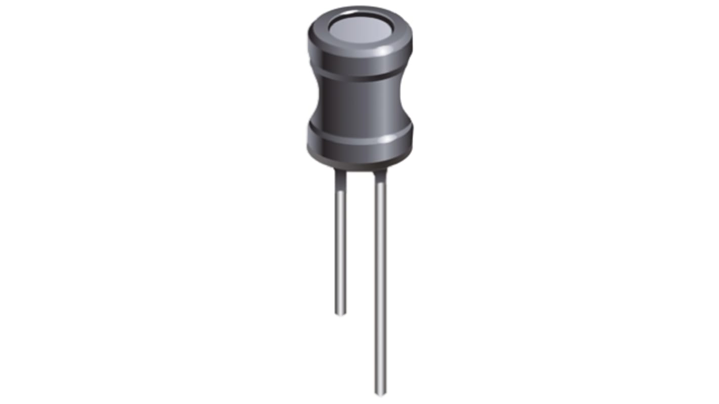 Bourns 2.2 mH ±10% Ferrite DR Radial Inductor, Max SRF:0.80MHz, Q:15, 360mA Idc, 5.9Ω Rdc, RLB