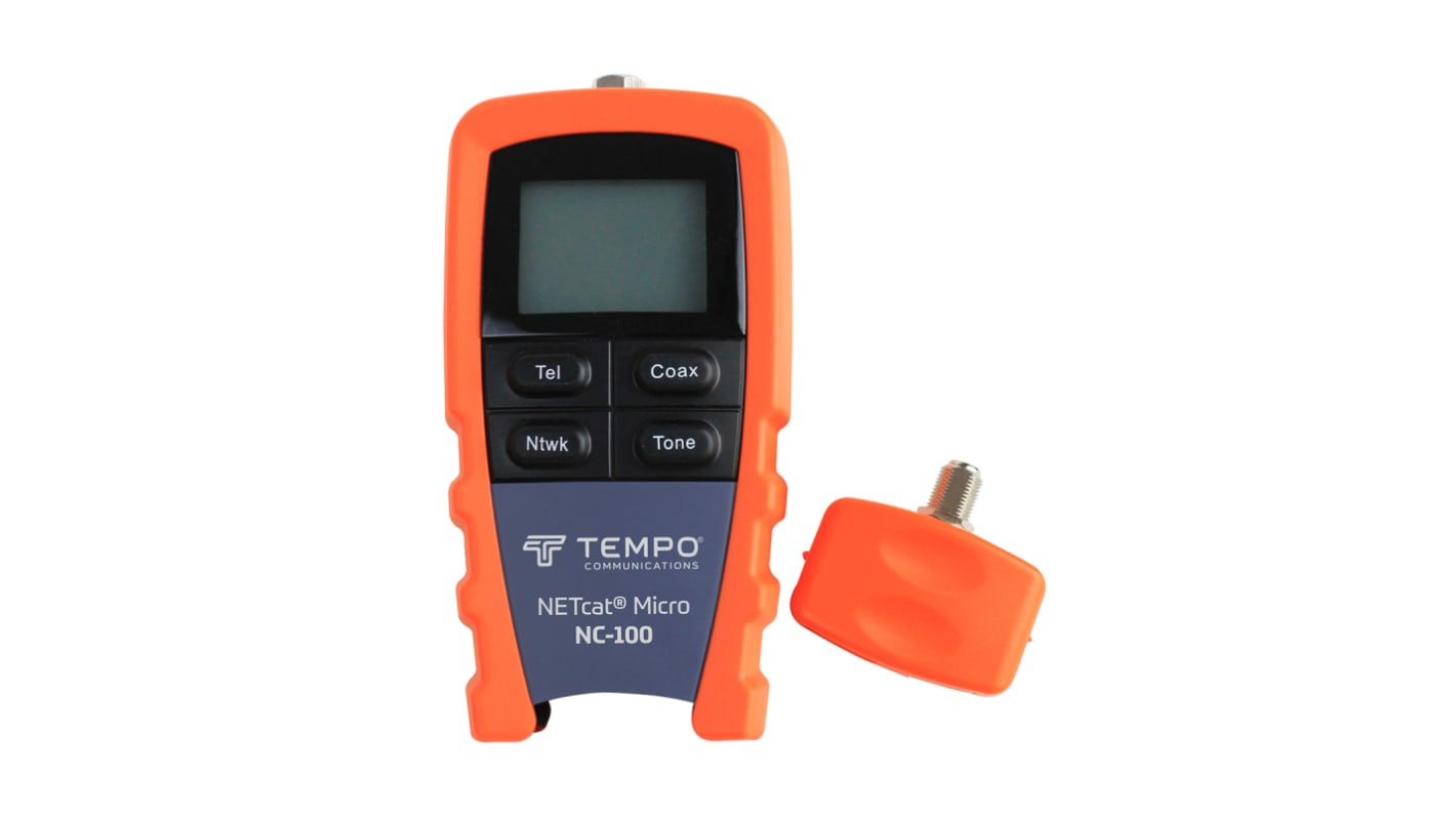 Tempo Cable Tester Coaxial, STP, UTP, NC-100