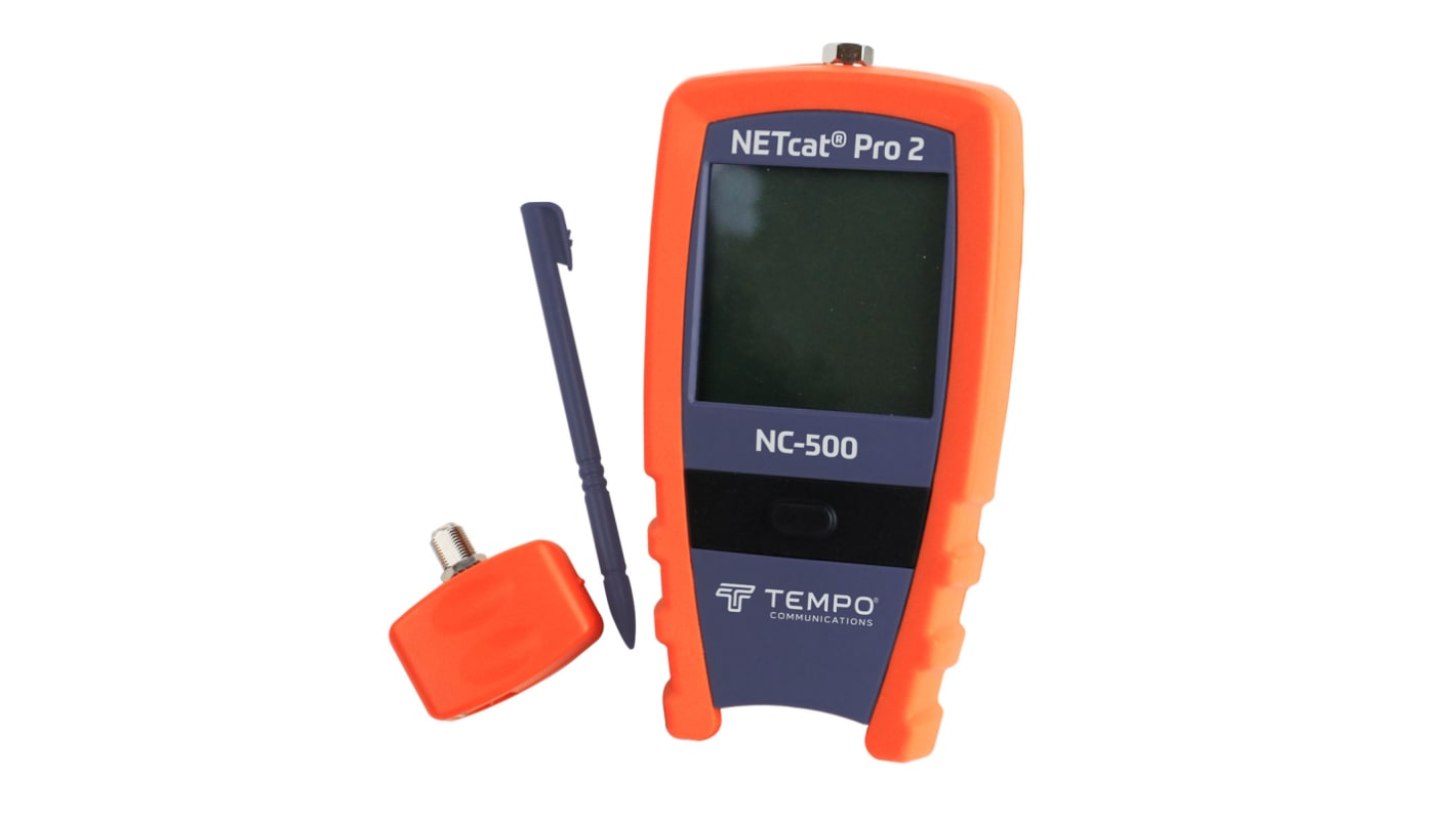 Tester cavi Tempo NC-500, Display LCD - touch screen
