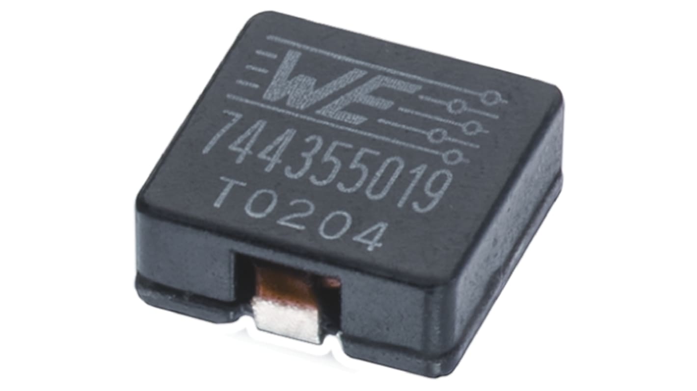 Wurth, WE-HCI, 1890 Shielded Wire-wound SMD Inductor with a WE-Perm2 Core, 1.3 μH ±20% Flat Wire Winding 34.5A Idc