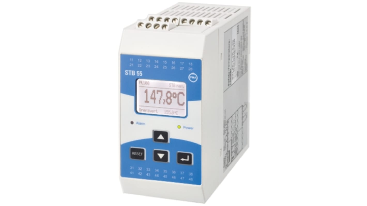 Rs-Online Limitatore di temperatura P.M.A STB 55 230 V c.a. 100 x 50mm Relè