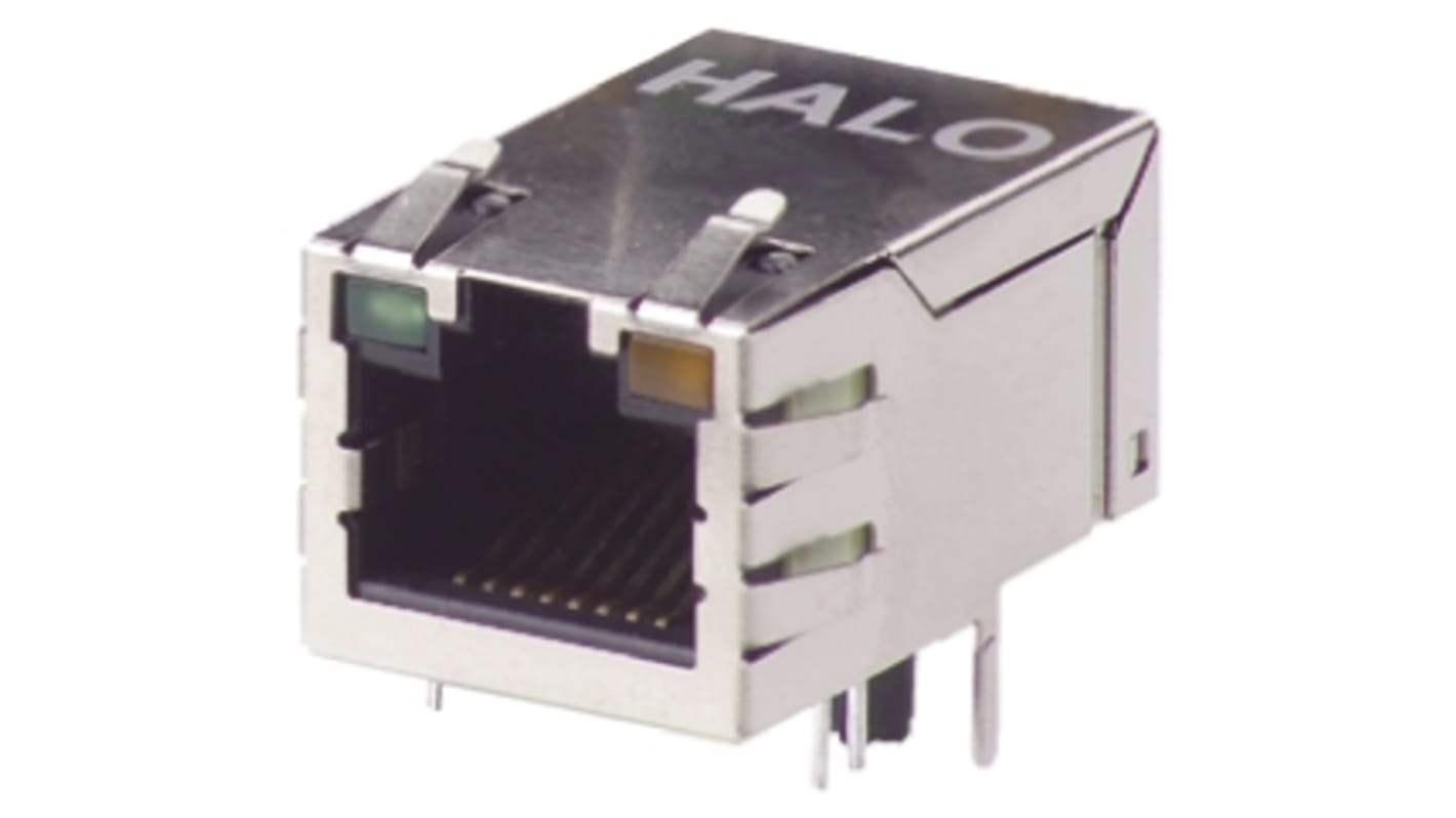 Halo Electronics RJ45接口, 单口, 直向, FastJack系列