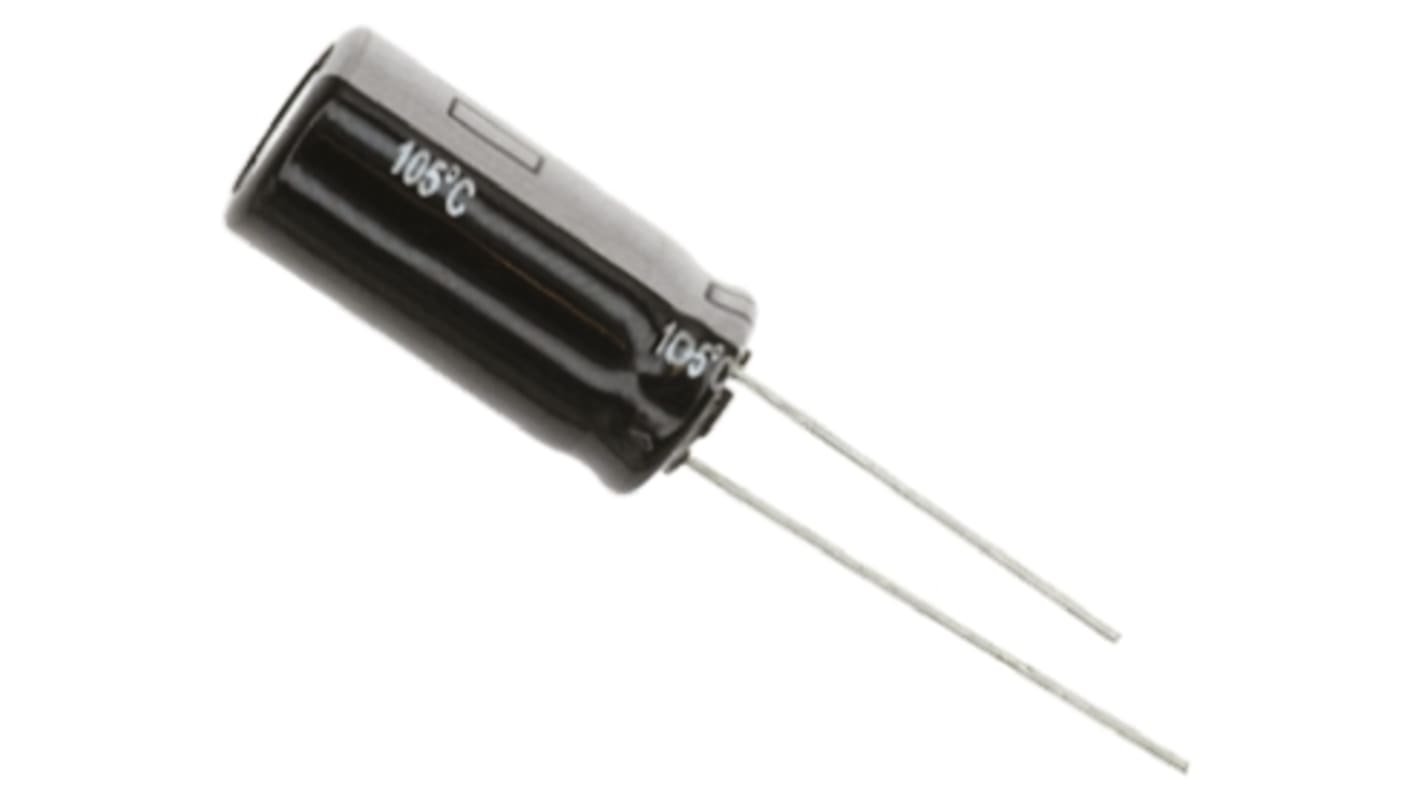 NRSZ471M50V12.5X20F | NIC Components 470μF,50V dc コンデンサ